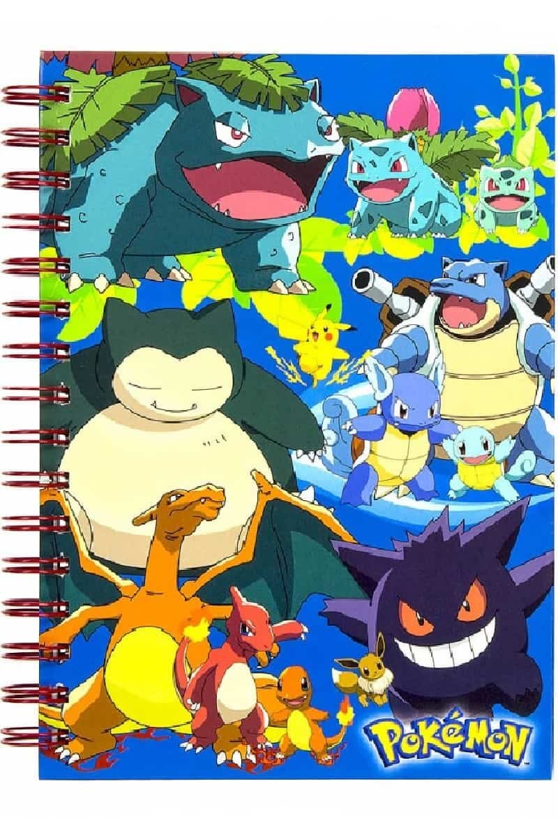 Pokémon anteckningsblock