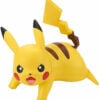 Pikachu bygger en jämn figur i attack