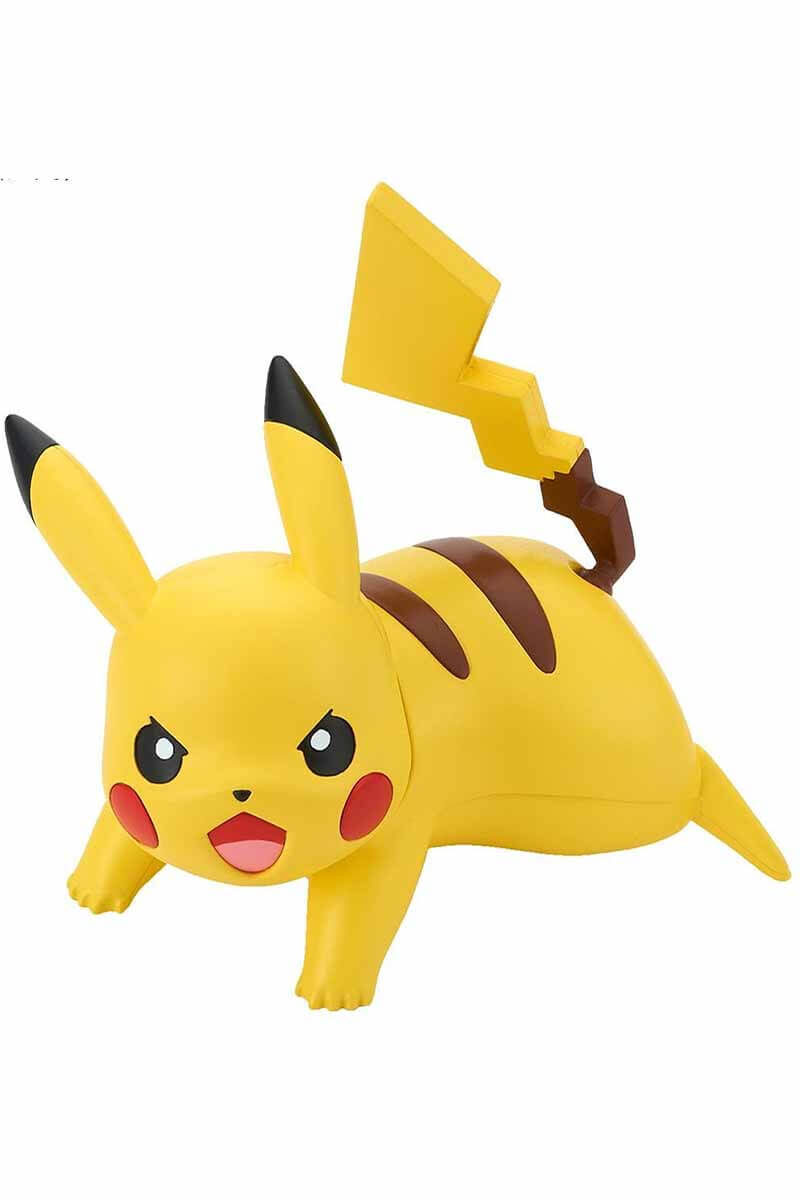 Pikachu bygger en jämn figur i attack
