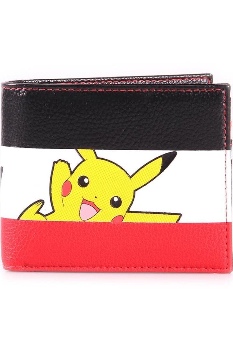 Stribet Pikachu Plånbok