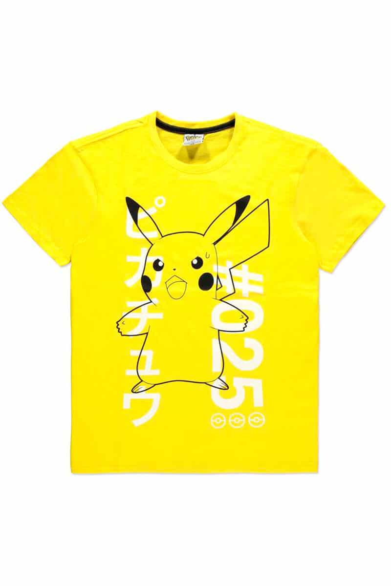 Gul Pikachu T-shirt Liten