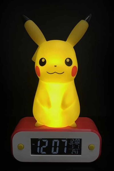 Pikachu väckarklocka och lampa 2