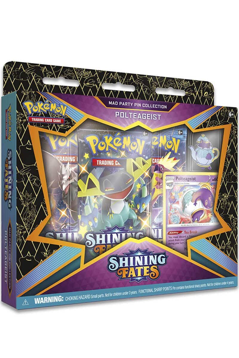 Shining Fates Mad Party Pin Collection med Polteageist