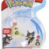 Rattata och Sandygast figurer