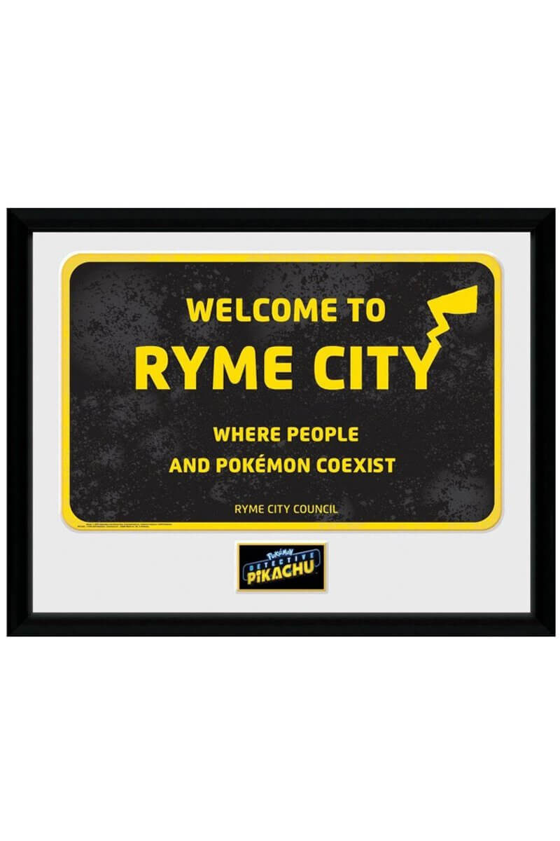 Inramad bild med Ryme City