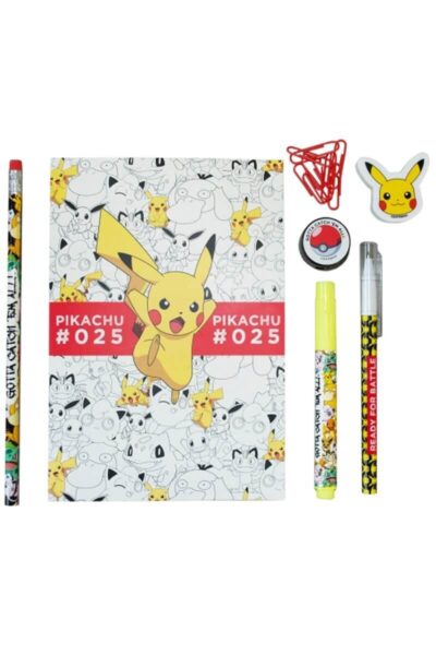 Pokemon Pikachu skrivesæt