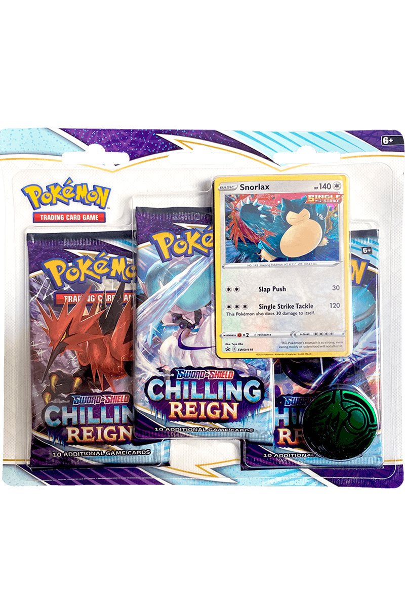Chilling Reign Blisterförpackning med Snorlax