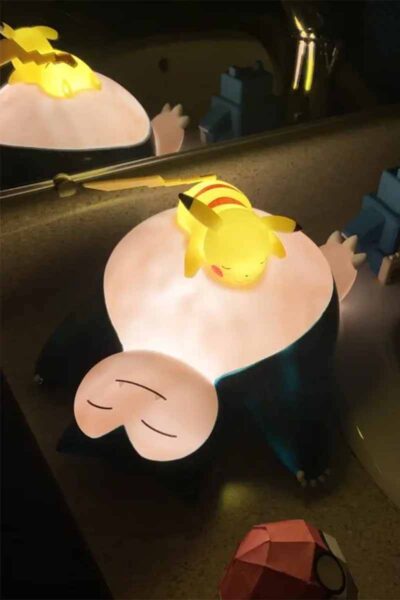 Snorlax & Pikachu LED Touch Sensor Lampa