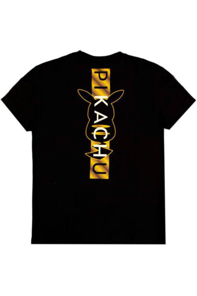 Pokemon Pikachu Sort T-shirt i liten
