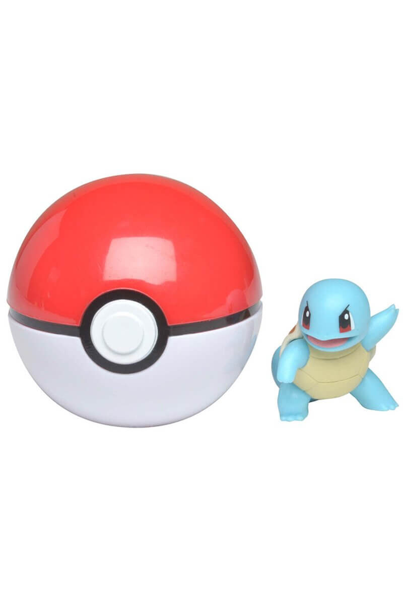 Squirtle och poké Ball