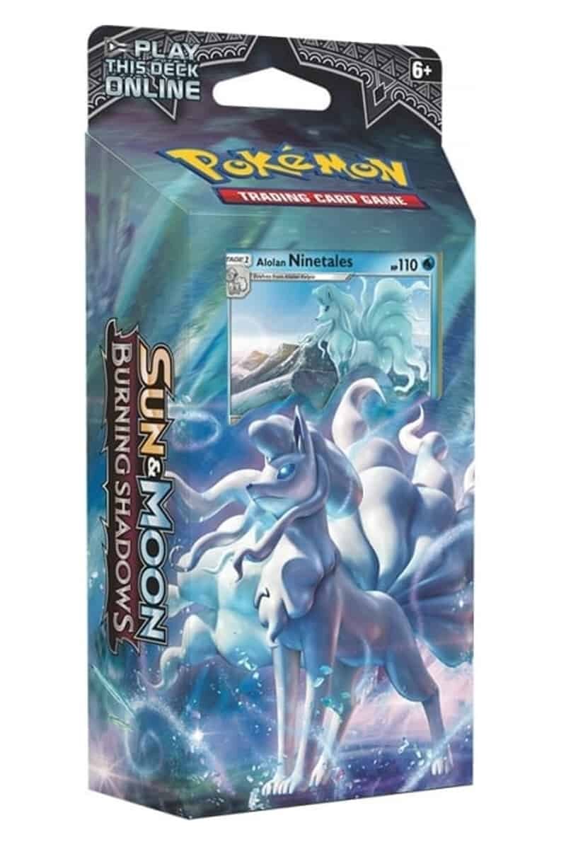 Lek med brinnande skuggor med Ninetales