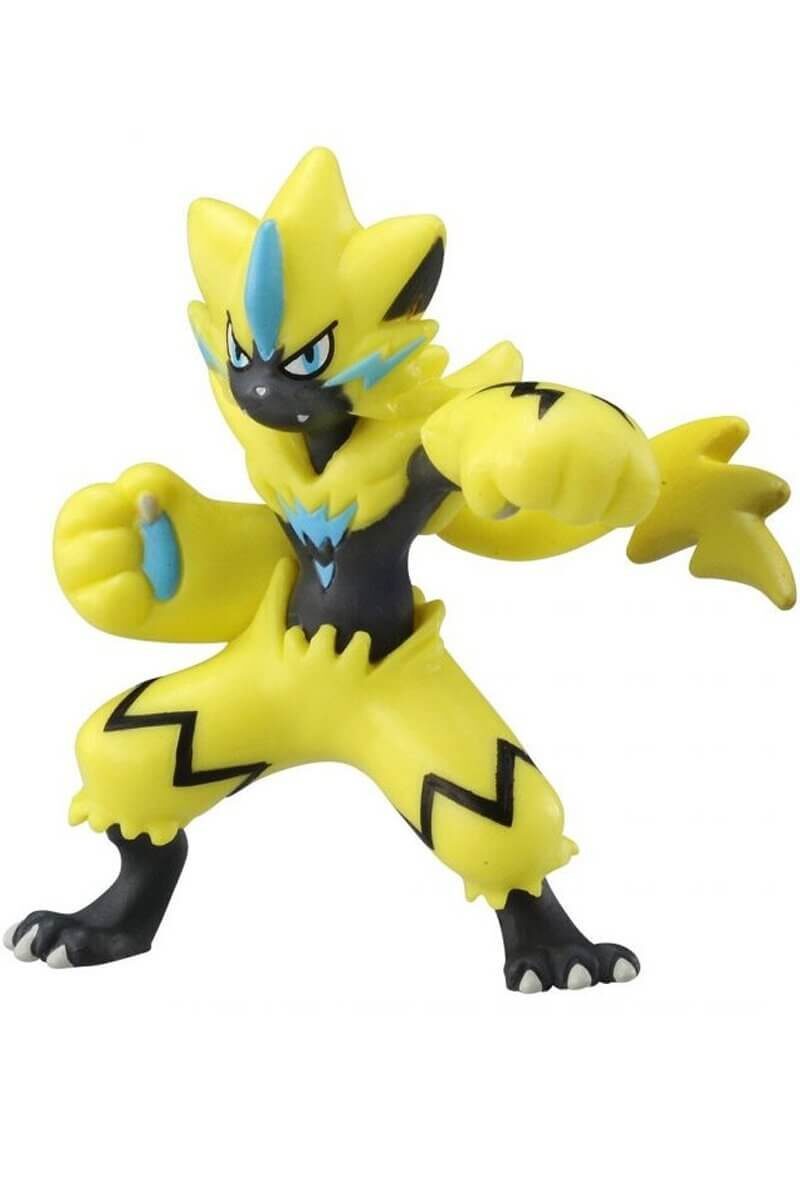 Liten japansk Zeraora-figur