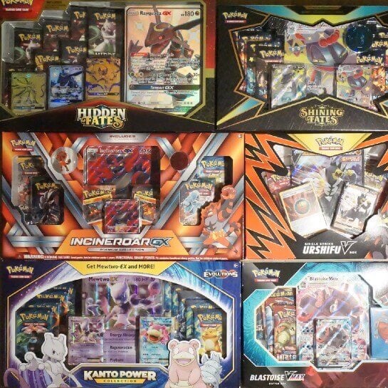 Pokemon boxar och boosters