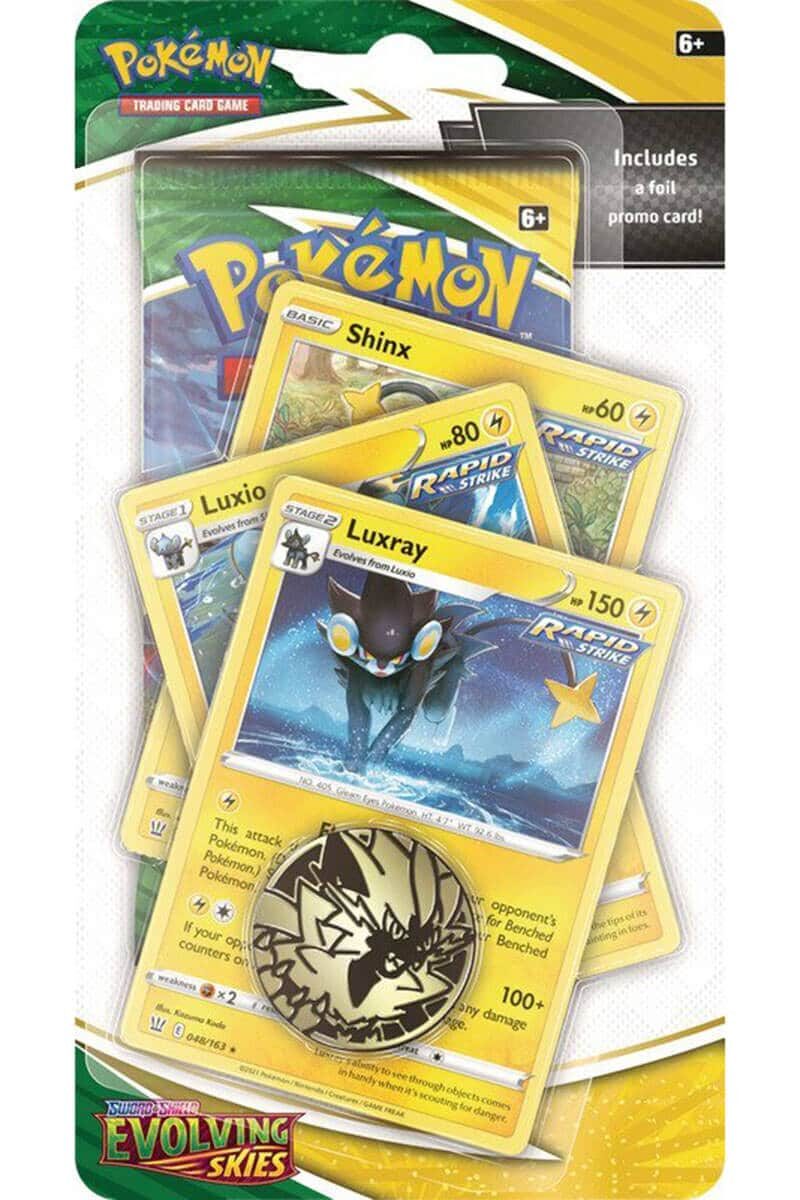 Evolving Skies Blisterpack med Luxray