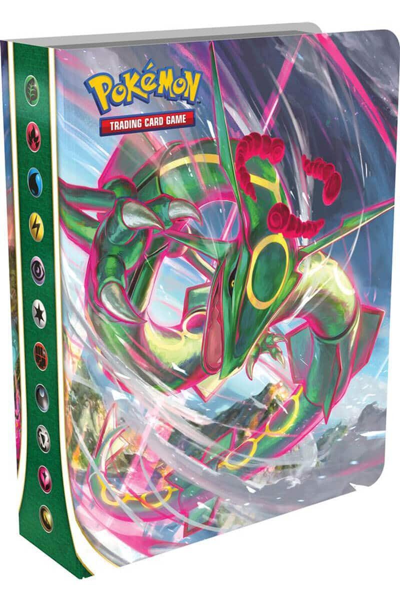 Pokémon minimapp med boosterpack från Evolving Skies