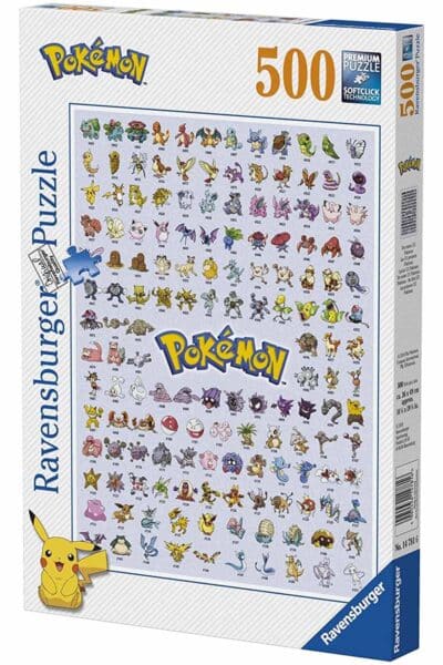 Pokemon Ravensburger Pussel med 500 bitar