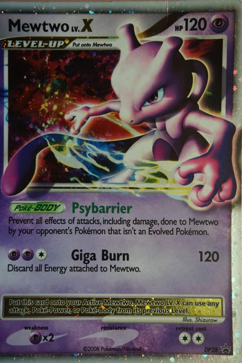 Mewtwo Lv. X DP28 Ultra Rare