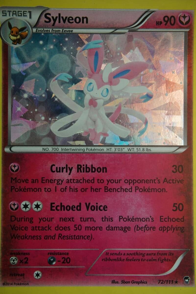 Sylveon 72/111 Holo Rare