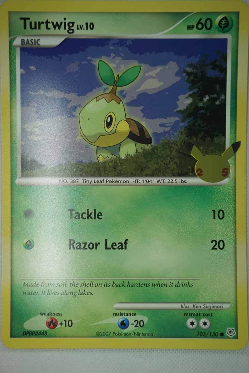 Turtwig 103/130 25-årsjubileum Large