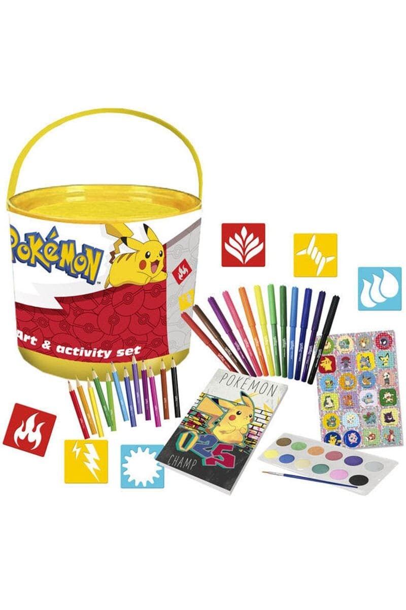 Pokemon Ritset i hink med 46 delar