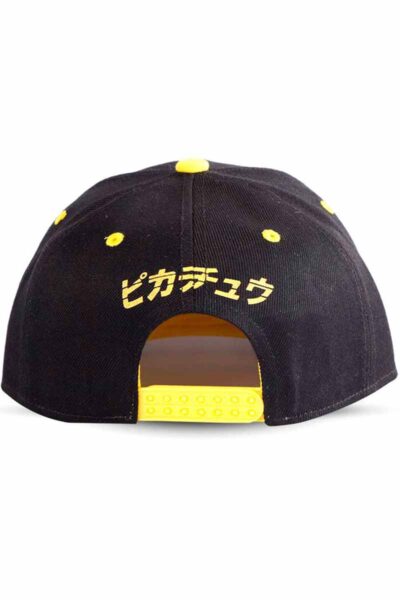 Svart Pikachu Hero Cap
