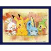 Litet pussel med Pikachu Scorbunny Sobble och Grookey
