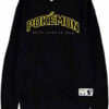 Svart Pokemon Hoodie i Small