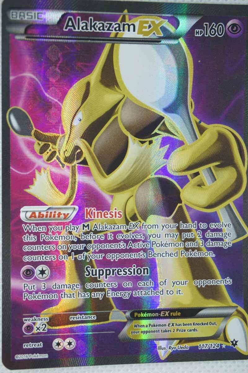 Alakazam EX 117/124 Full Art
