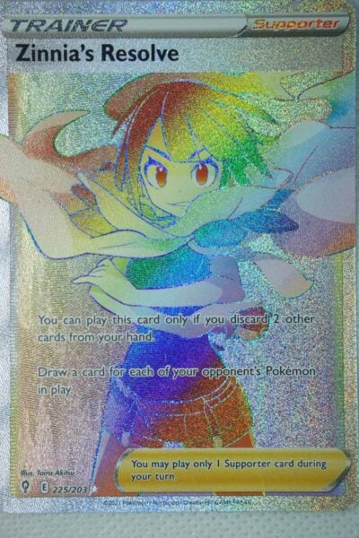Zinnia's Resolve 225/203 Hyper Rare