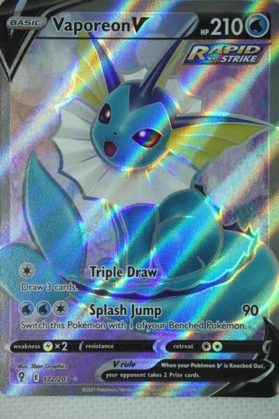 Suicune V 173/203 Full Art
