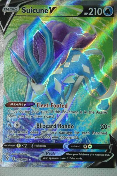 Suicune V 173/203 Full Art