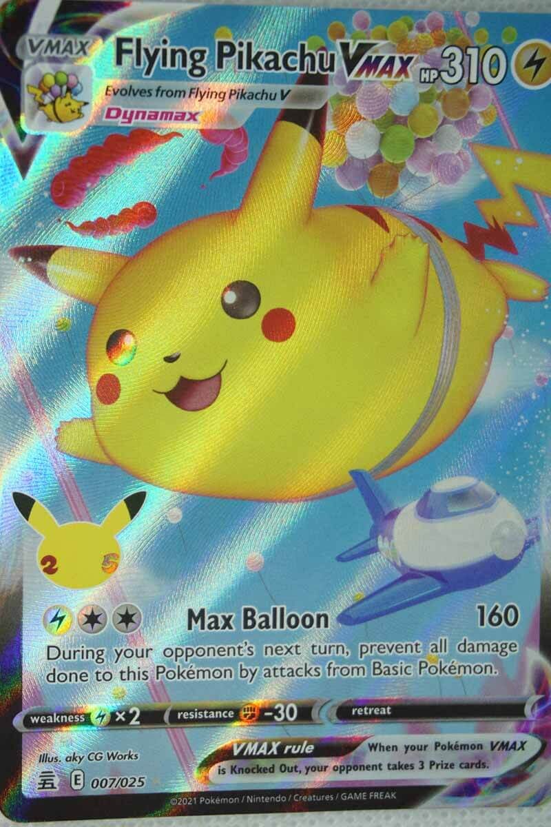 Flygande Pikachu VMAX 7/25