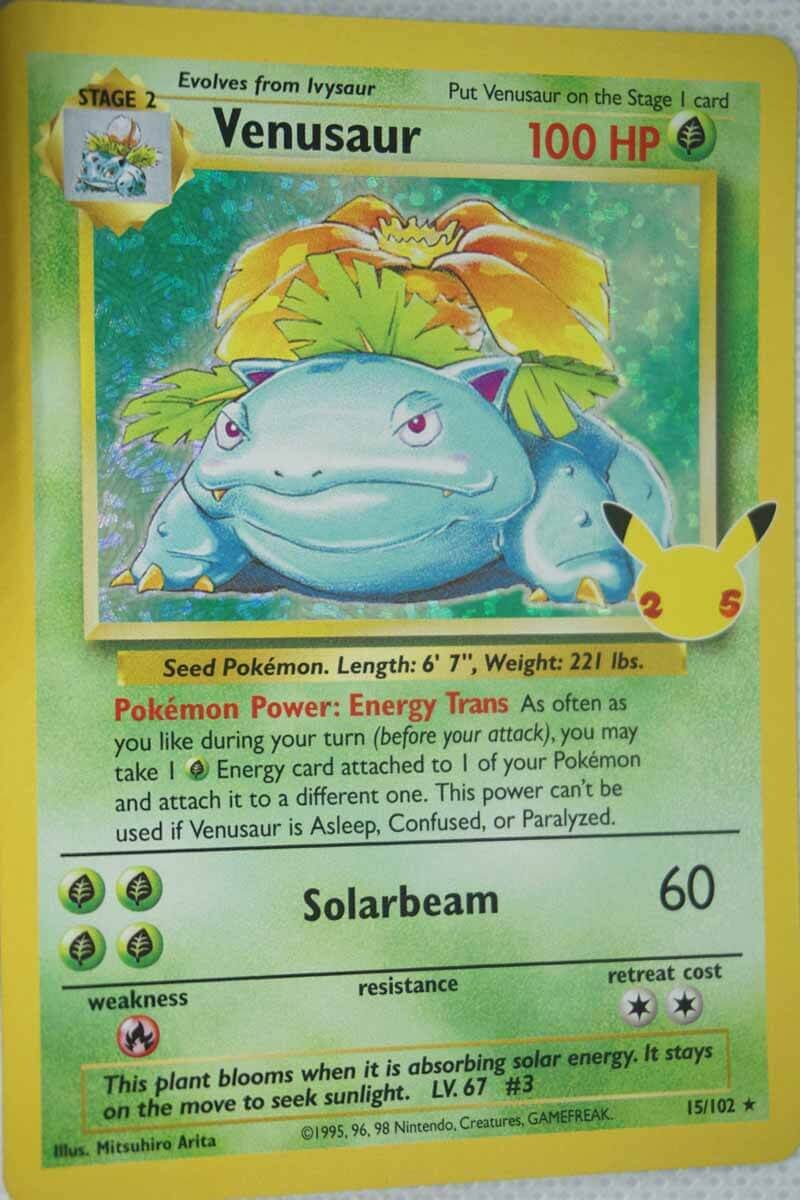 Venusaur 15/102 Holo Rare lassic Collection