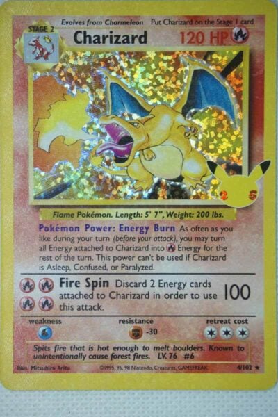 Charizard 4/102 Holo Rare Classic Collection