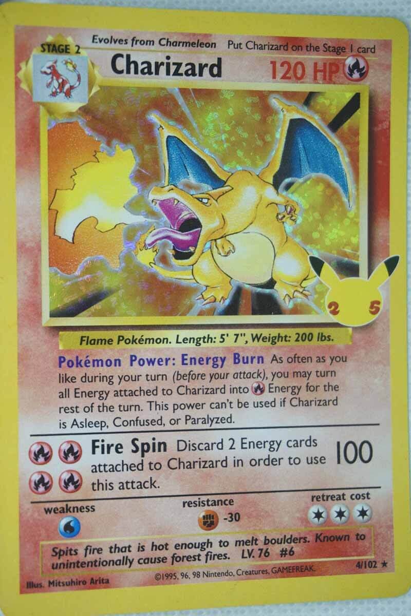 Charizard 4/102 Holo Rare Classic Collection