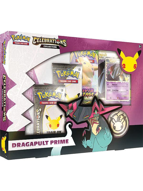 Pokemon Celebrations Dragapult Prime box