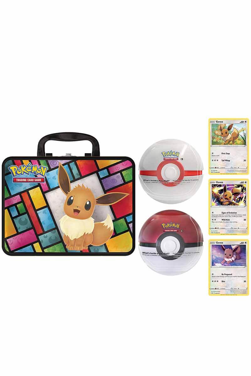 Samlarkista med Charizard och Pikachu + Poke Ball inkl 8 boosterpaket