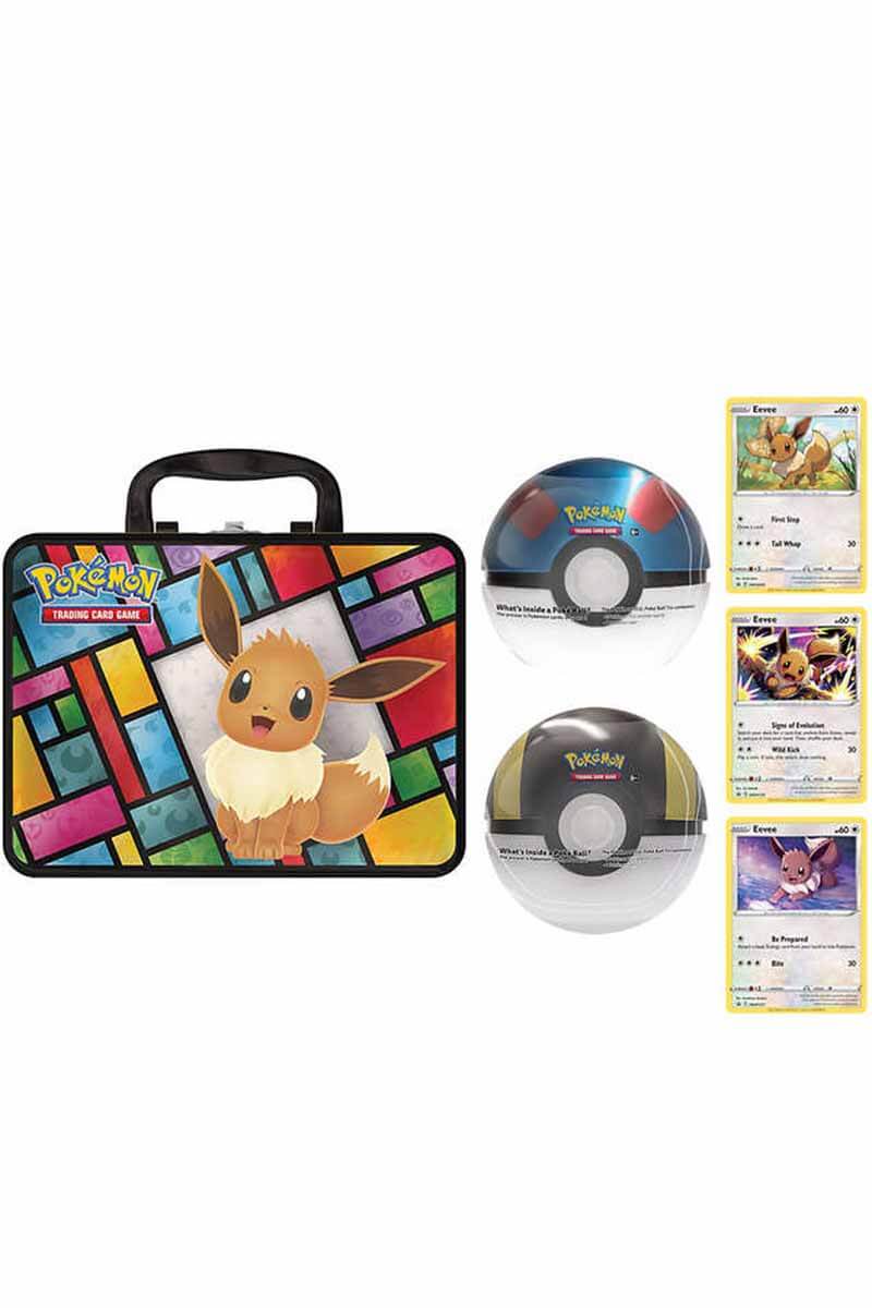 Samlarkista med Charizard och Pikachu + Poke Ball inkl 8 boosterpaket