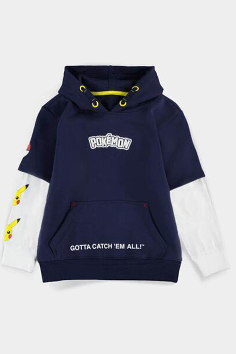 Pokemon Hoodie i barnstorlekar