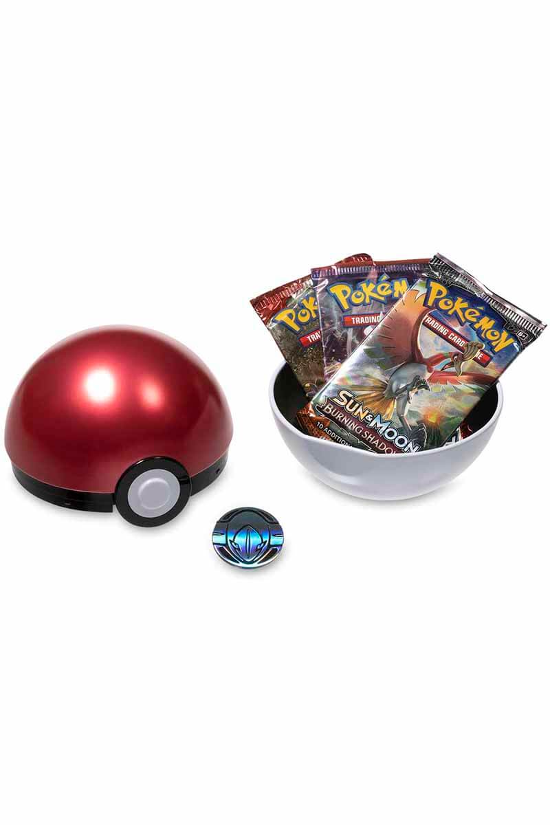 Samlarkista med Charizard och Pikachu + Poke Ball inkl 8 boosterpaket