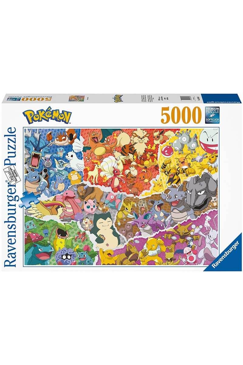 Pokemon Ravensburger Pussel med 5000 bitar