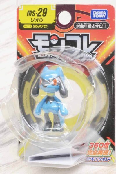 Liten japansk Riolu-figur