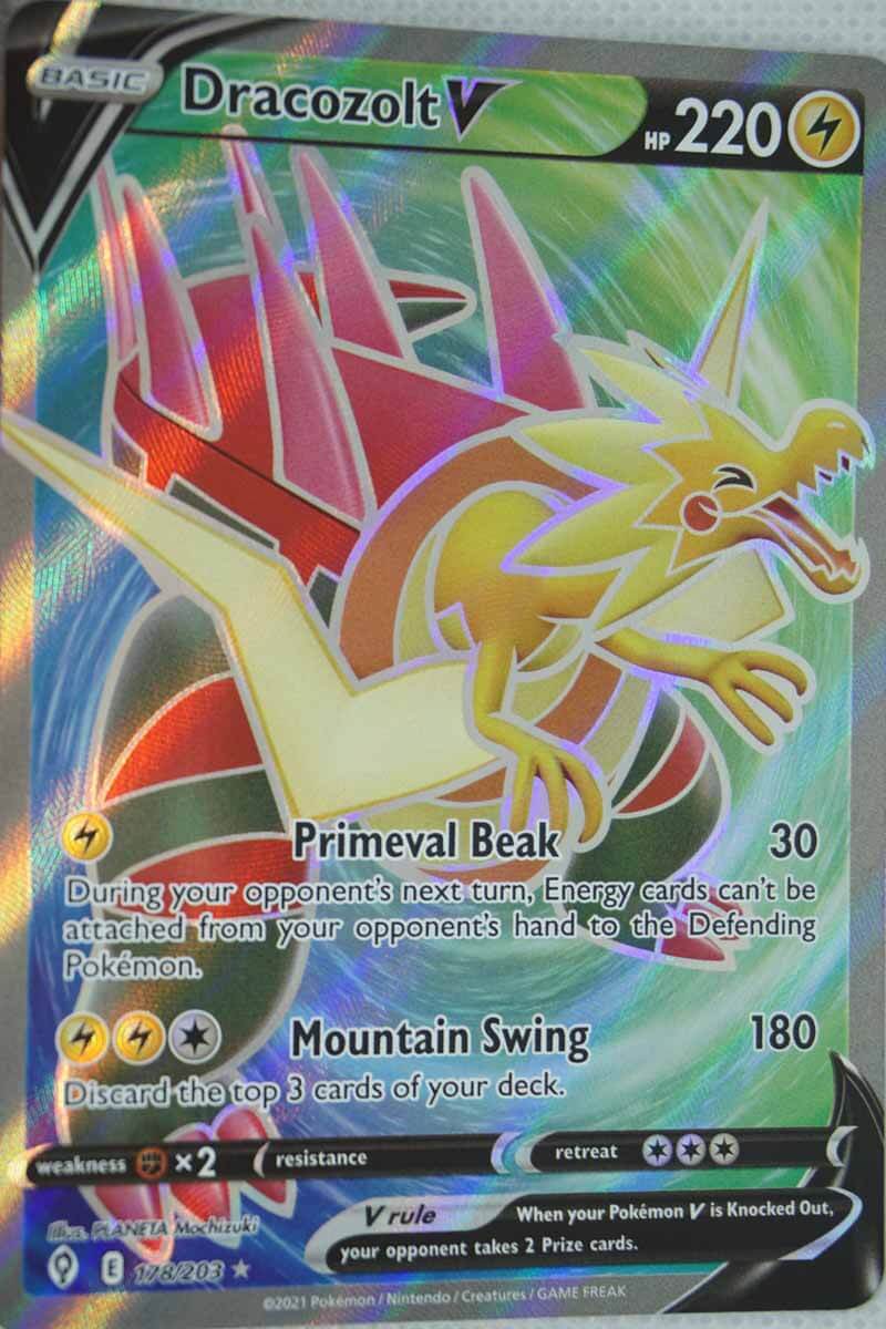 Dracozolt V 178/203 Full Art