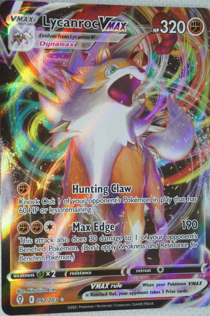 Lycanroc VMAX 92/203