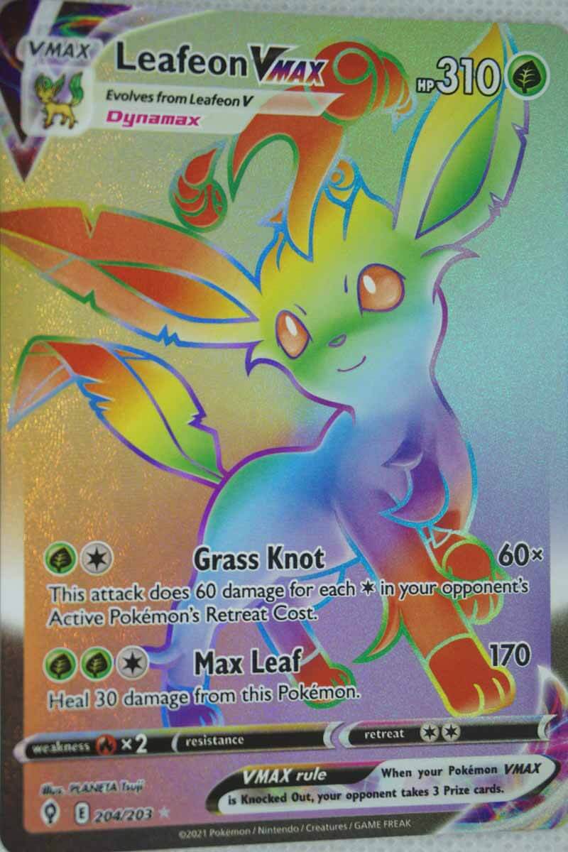 Leafeon VMAX 204/203 Hyper Rare