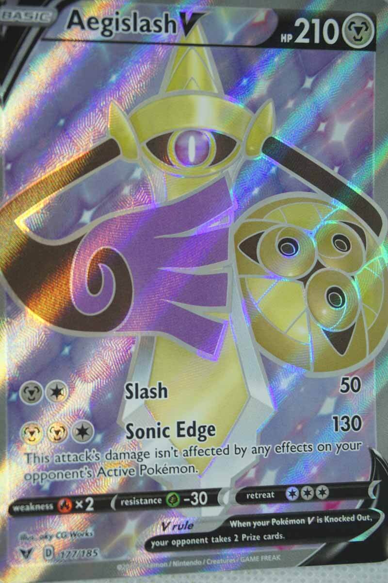 Aegislash V 177/185 Full Art