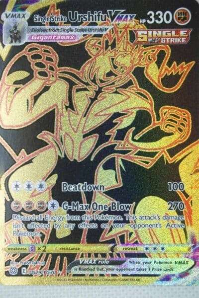 Single Strike Urshifu VMAX TG29 / TG30 Secret Rare