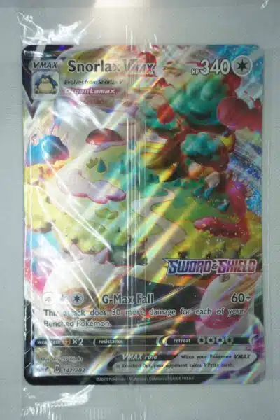 Snorlax VMAX 142/202 Large Sealed
