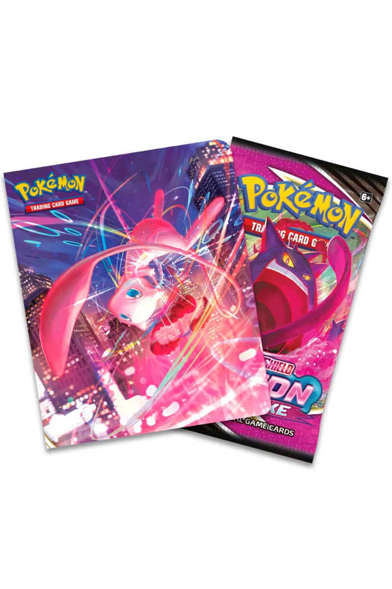 Pokémon mini-mapp med booster pack från Fusion Strike