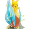 Stor Pikachu 25-årsjubileumsfigur med ljus